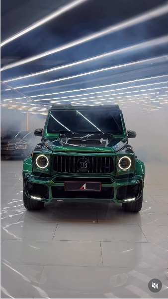 Brabus G-class после детейлинга